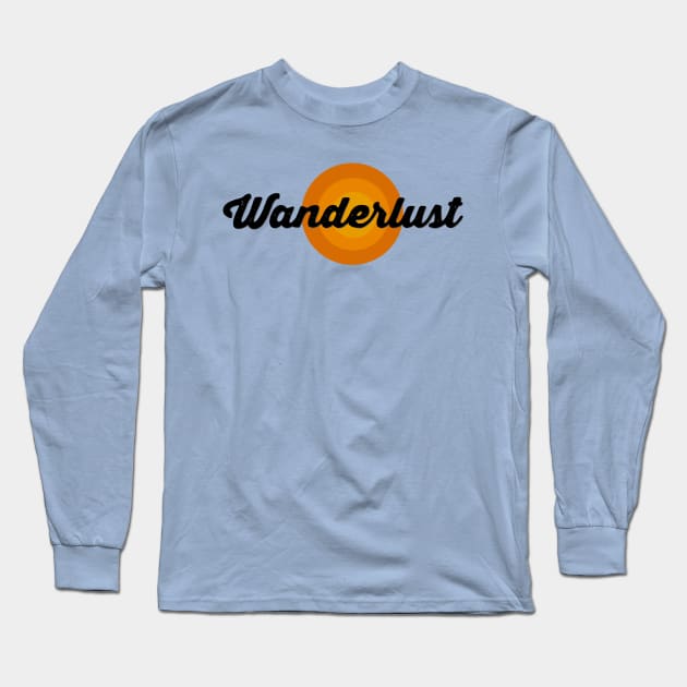 Wanderlust Long Sleeve T-Shirt by Pickle-Lily